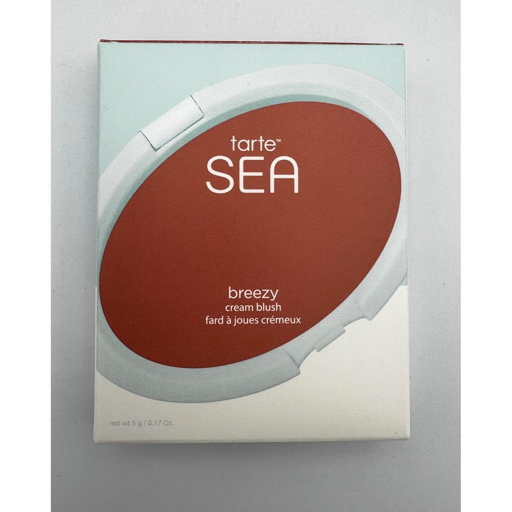 RARE Tarte SEA Breezy Cream Blush - Peach Sunset (Discontinued / NIB)